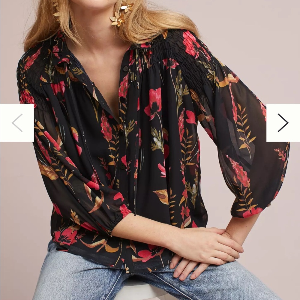 Yumi Kim Emmaline Floral Blouse